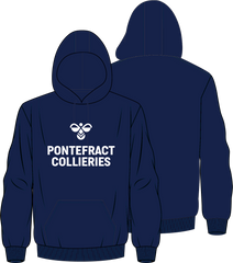 hummel PONTEFRACT COLLIERIES HMLSUPPORTER HOODIE